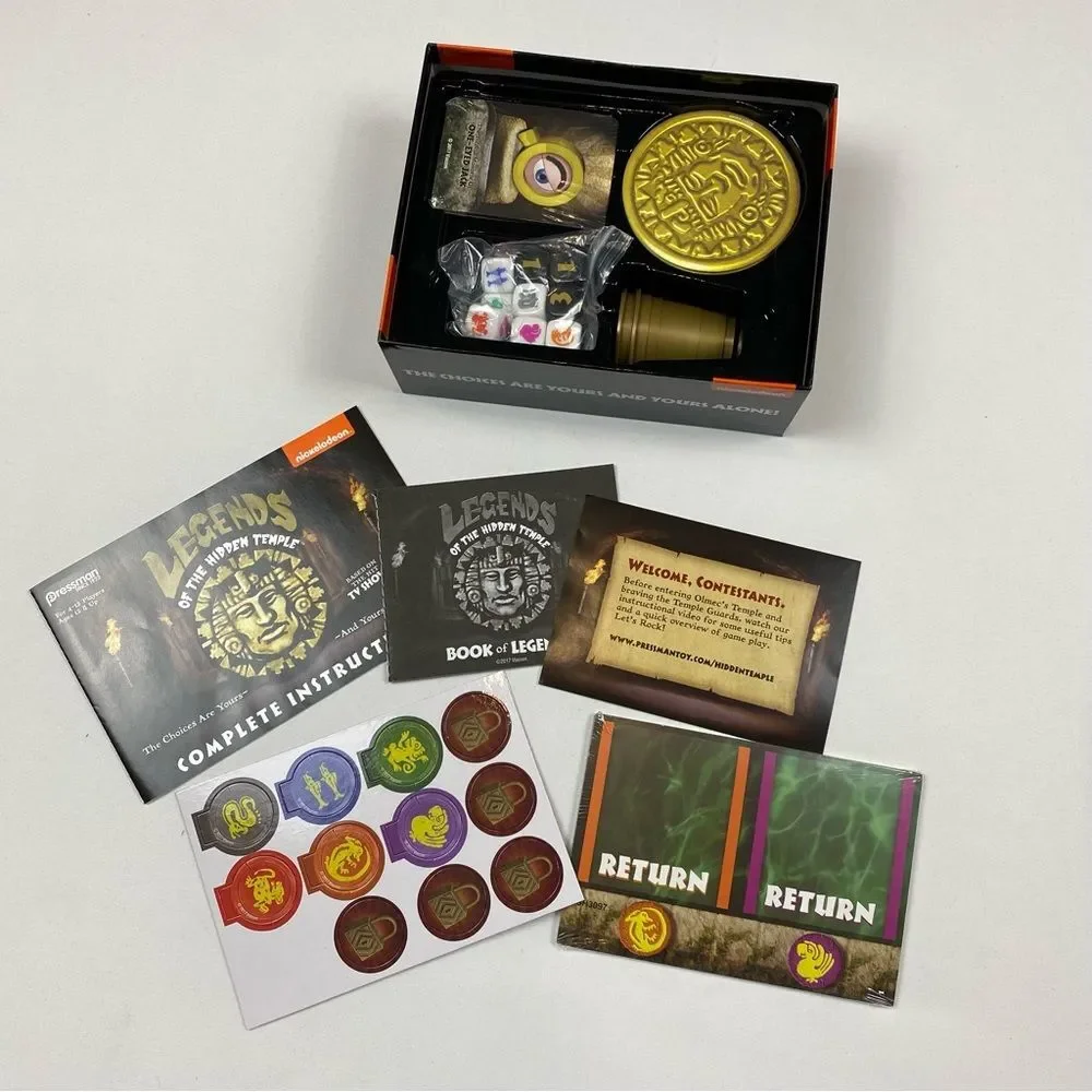 NIB Legends of The‎ Hidden Temple Game 90's Throwback